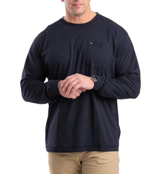 Berne Men's Long Sleeve Pocket T-Shirt
